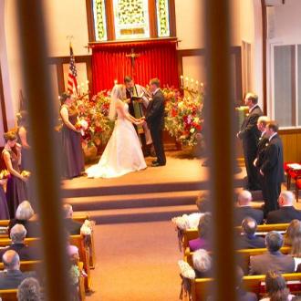 Autumn Wedding Photo