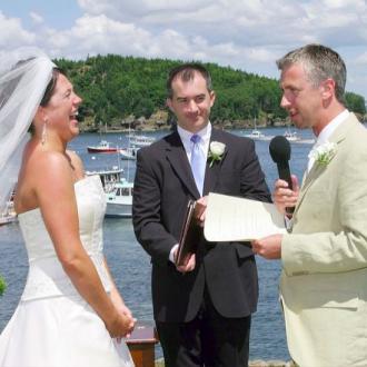 Bar Harbor Wedding Photo