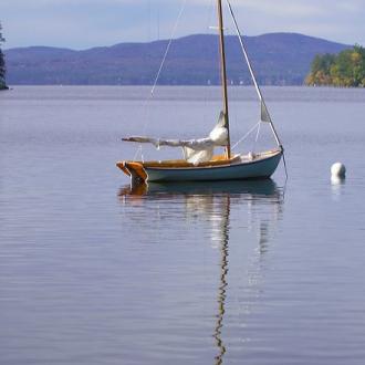 Maine Lakes and Mountains Wedding Photo