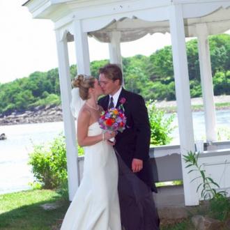 York Harbor, Maine Wedding Photo