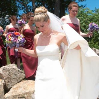 York Harbor, Maine Wedding Photo