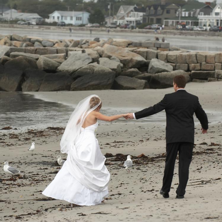 York Harbor, Maine Wedding Photo Album