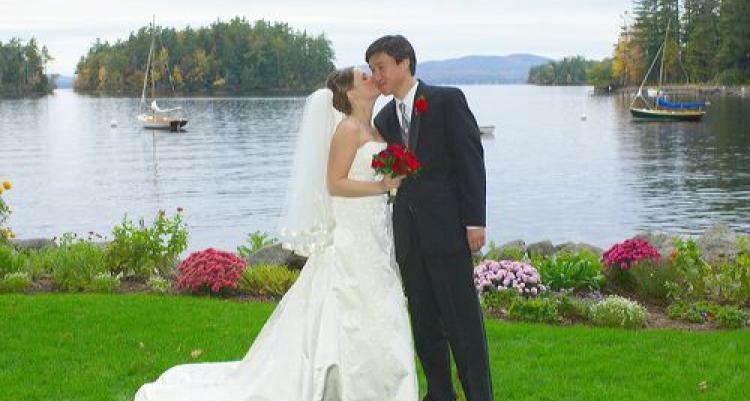 Maine Lakes and Mountains Wedding Photo Album