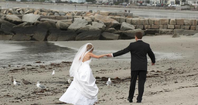 York Harbor, Maine Wedding Photo Album